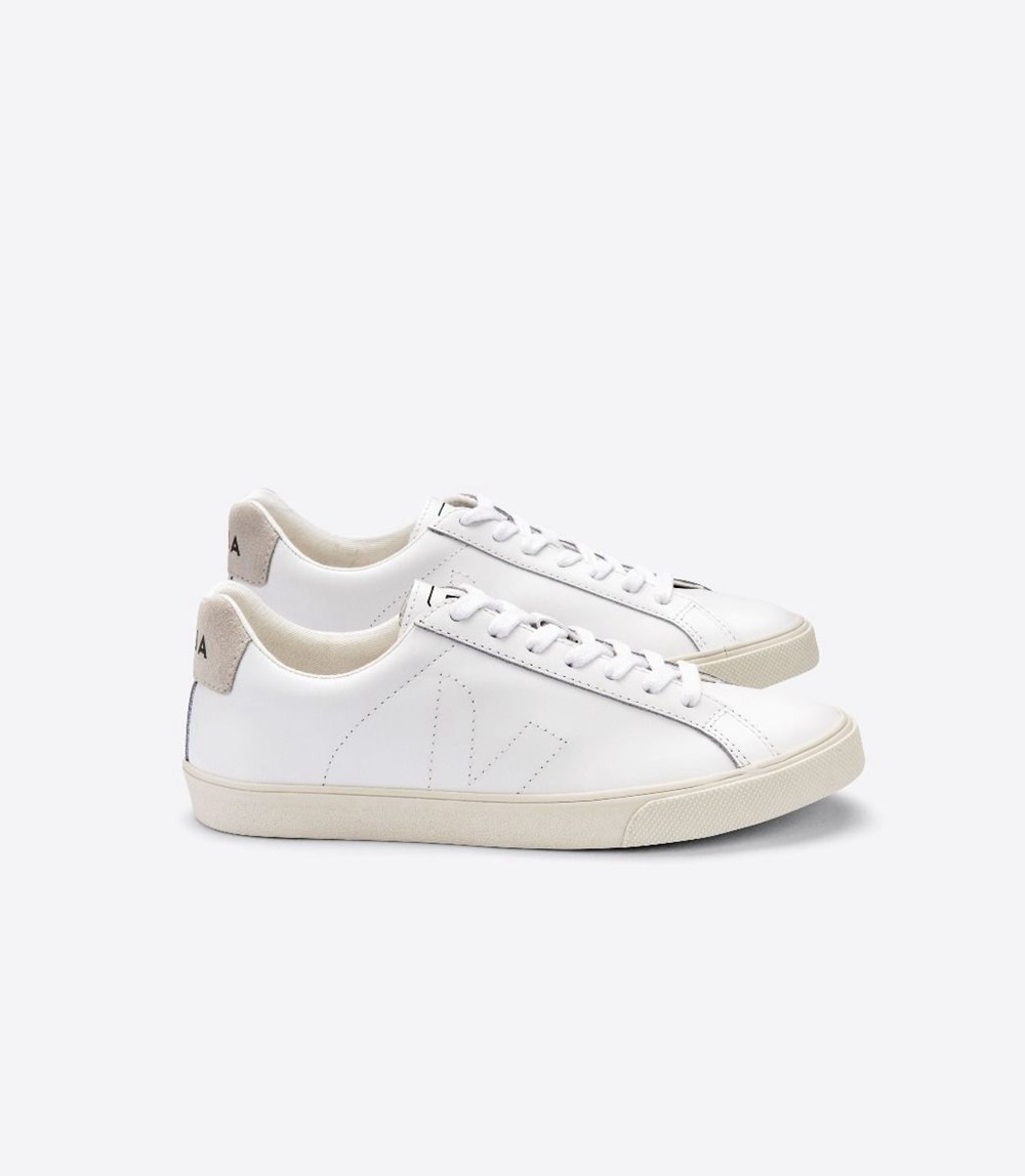 Veja Sneakers Mens - Esplar Leather - White - 8610OSVFX